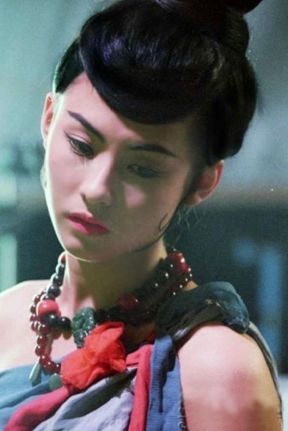 2001年，《蜀山传》中的张柏芝。 