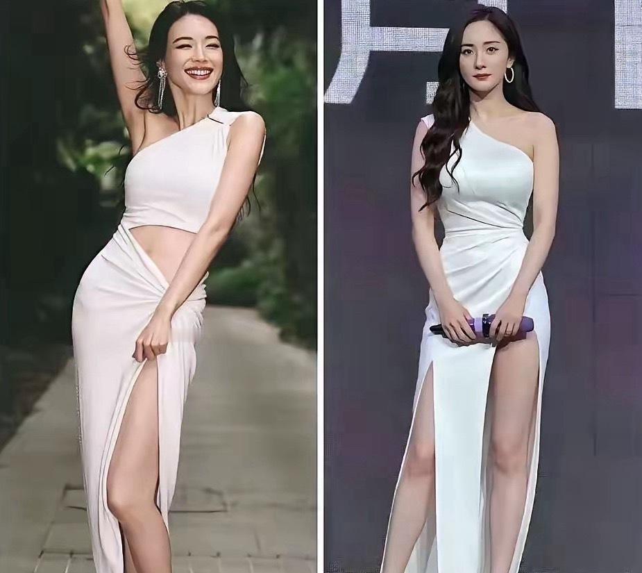明明一样的衣服，两个人穿出来效果好不一样啊！ 