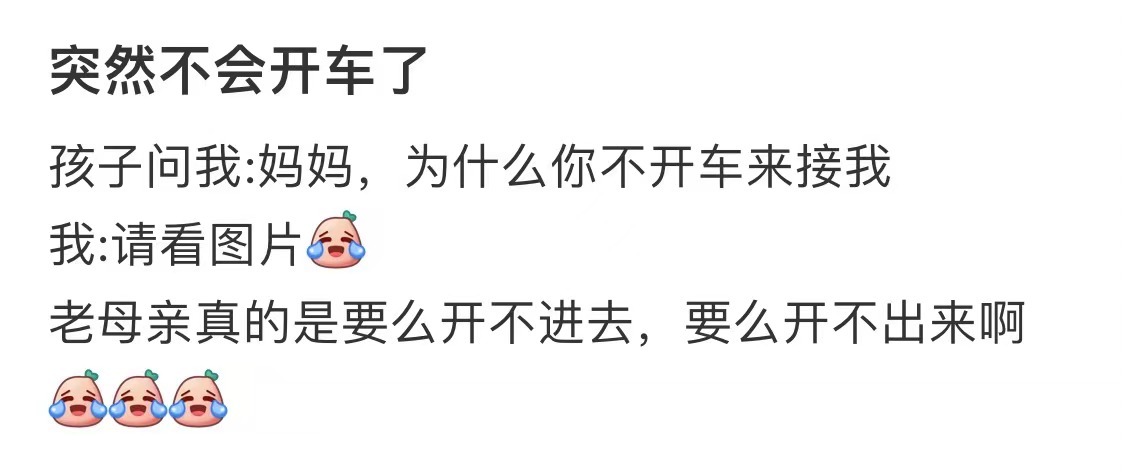 #新手第一次上路真的会汗流浃背#不是不开，是进去了怕出不来 ​​​