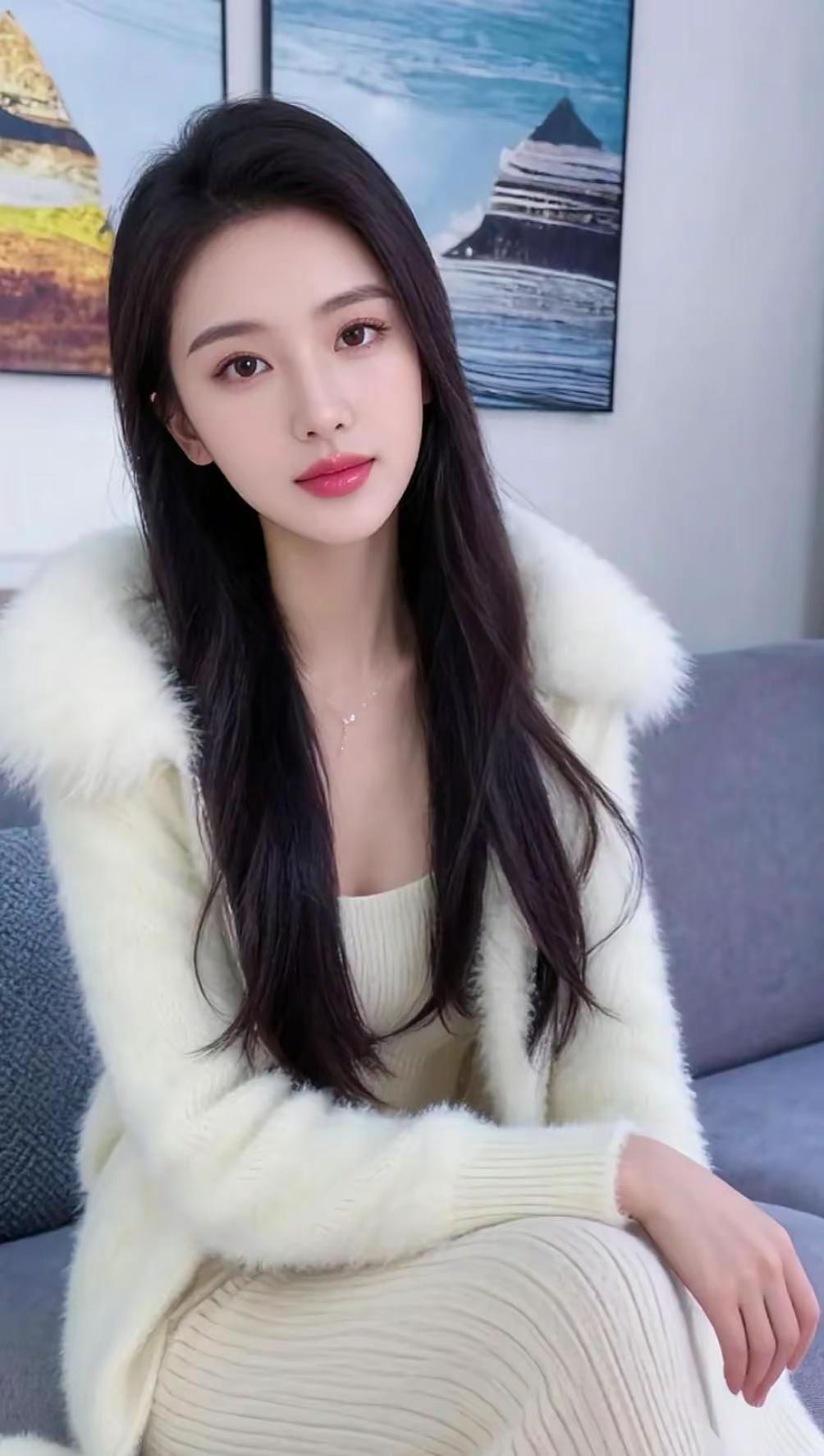 柔白居家照 ai创作