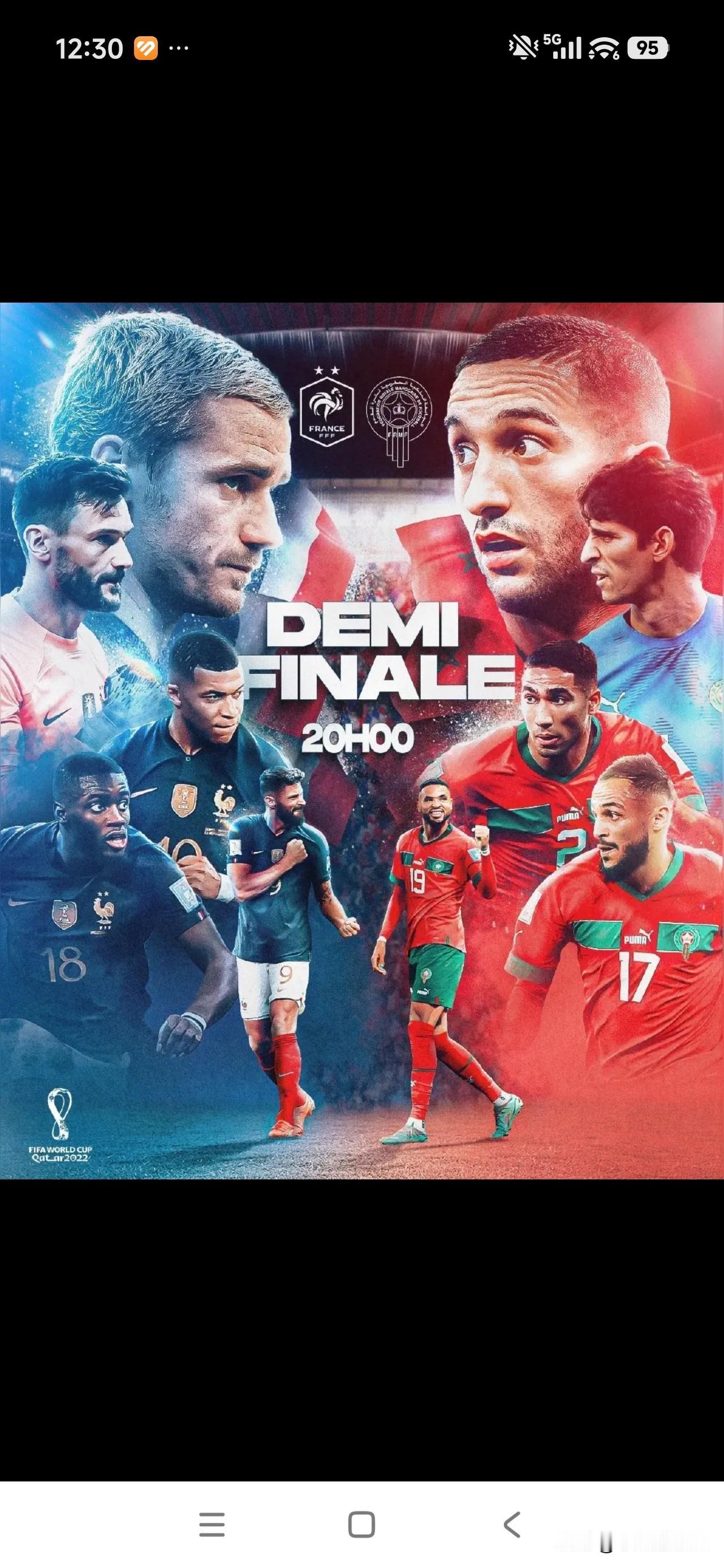 世界杯8进4，第一场就是夺冠热门法国队和上一届四强对伍摩洛哥队的比赛。

法国队
