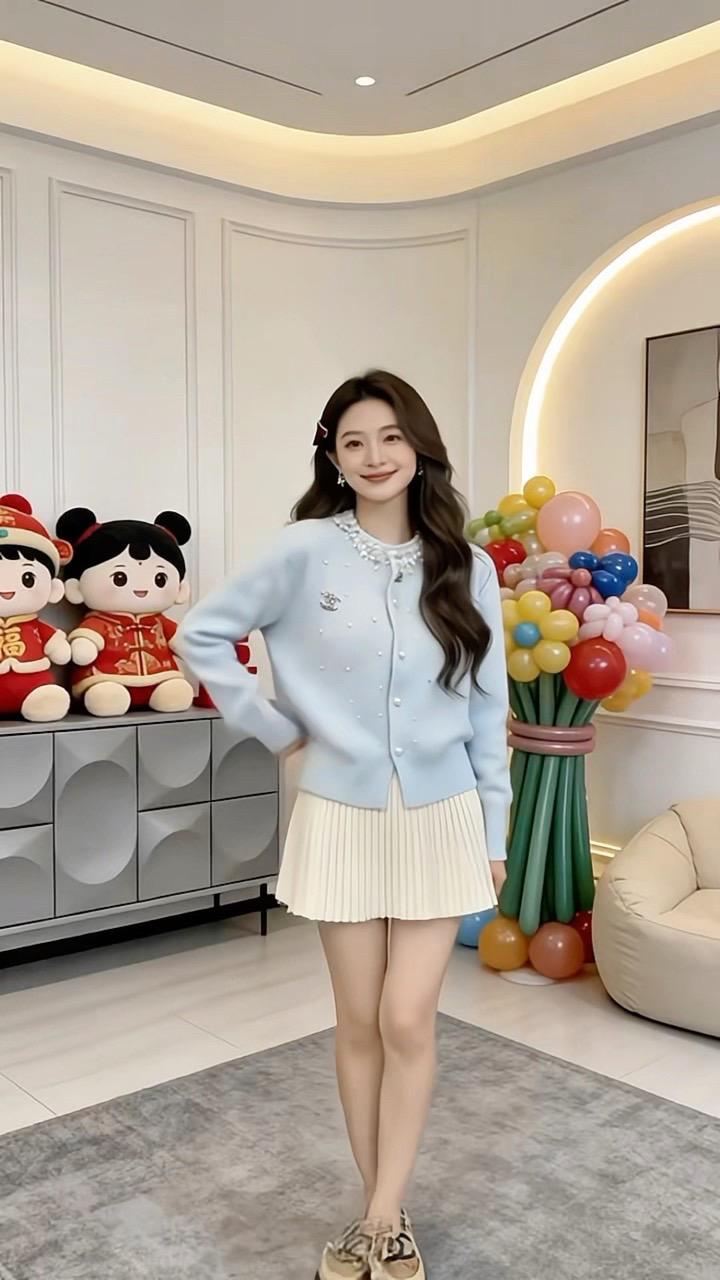 学院风穿搭 洋气减龄休闲百搭谁穿谁好看 面料柔软舒适