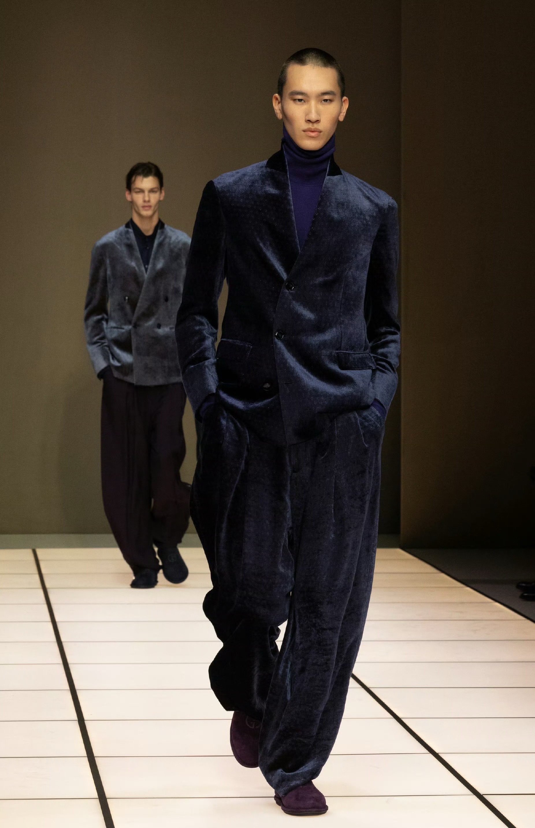 秀场分享男装周 Giorgio Armani 2026 秋冬男装系列时装秀这一季