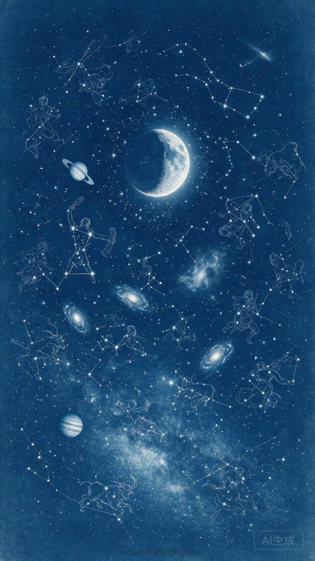 🌙 深夜星空｜狮王的光，照你入梦2026年7月27日 周一 壬寅日丙午年 乙未