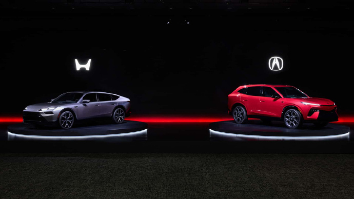 【本田重新押注混动技术，全新轿车及 SUV 产品两年后登场】一款为本田品牌轿车，