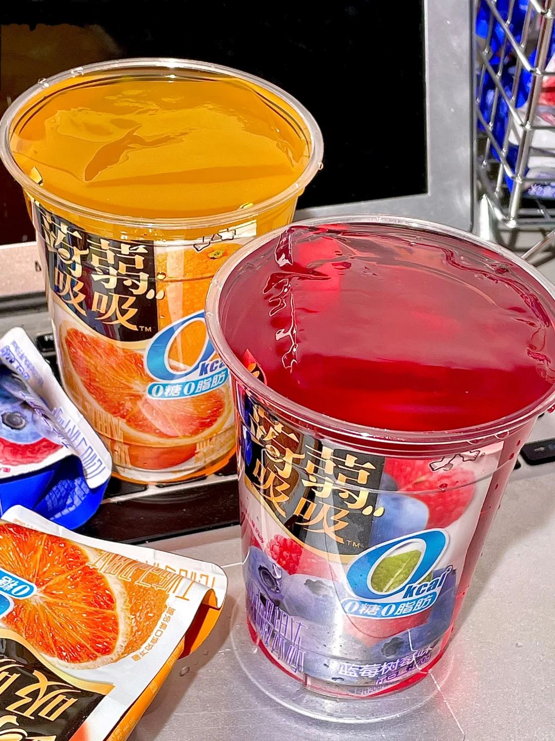 啊啊啊……我挖到防暴食果冻了！！！