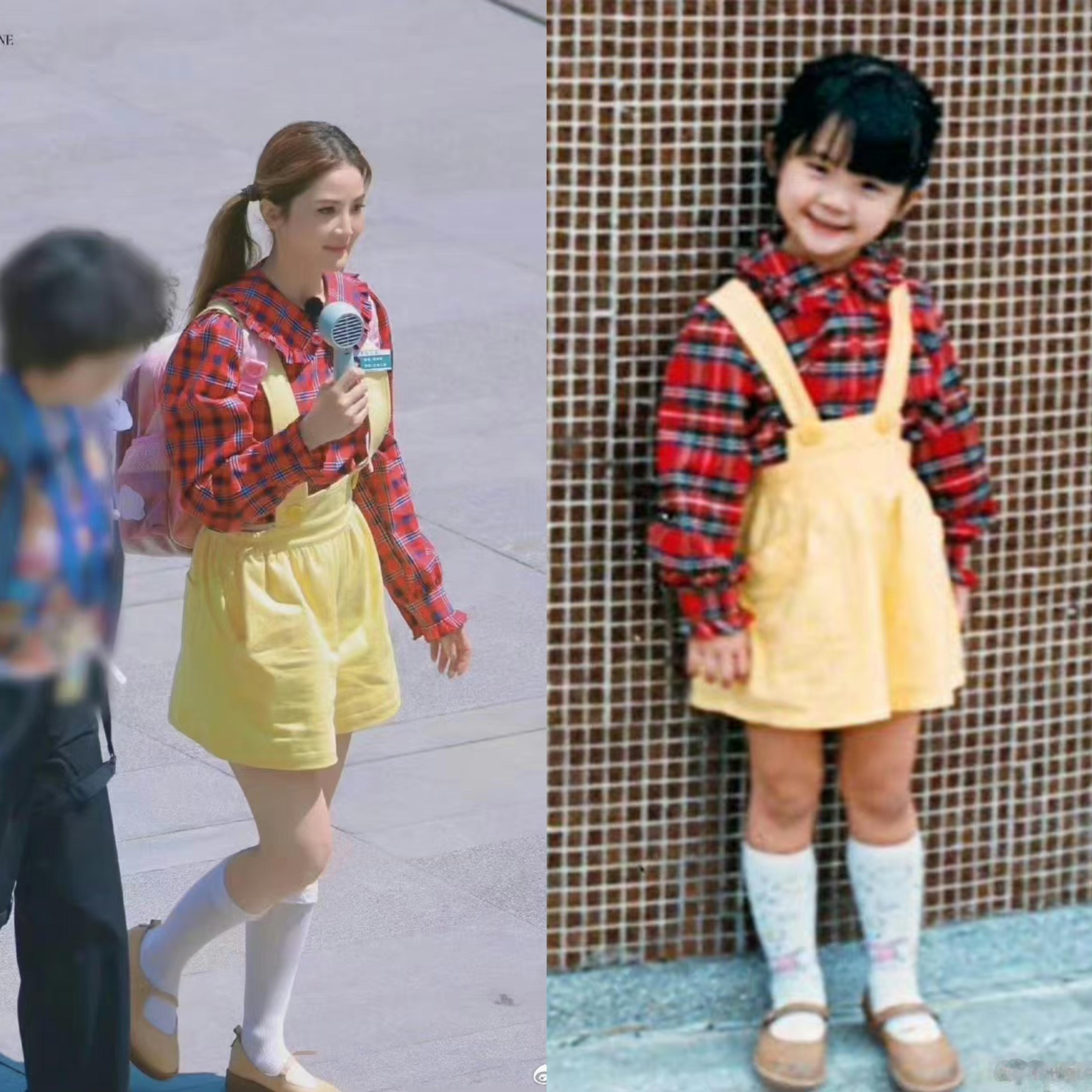 #阿Sa从小到大颜值变化#美人胚子说的就是蔡卓妍吧，从小到大颜值都是顶尖！真真的
