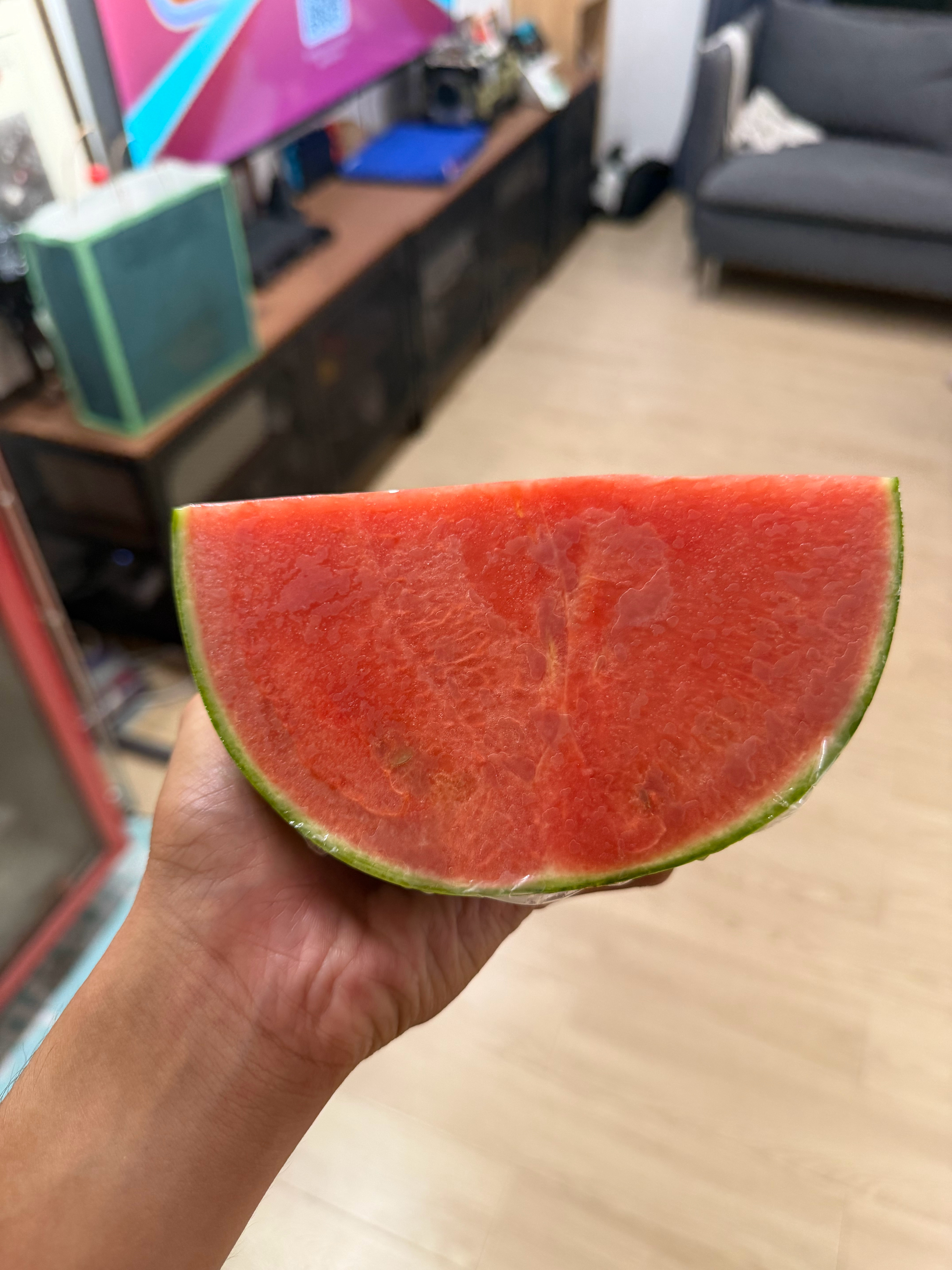 科学家太厉害了吧 改装的西瓜皮这么薄 还没有籽 广州