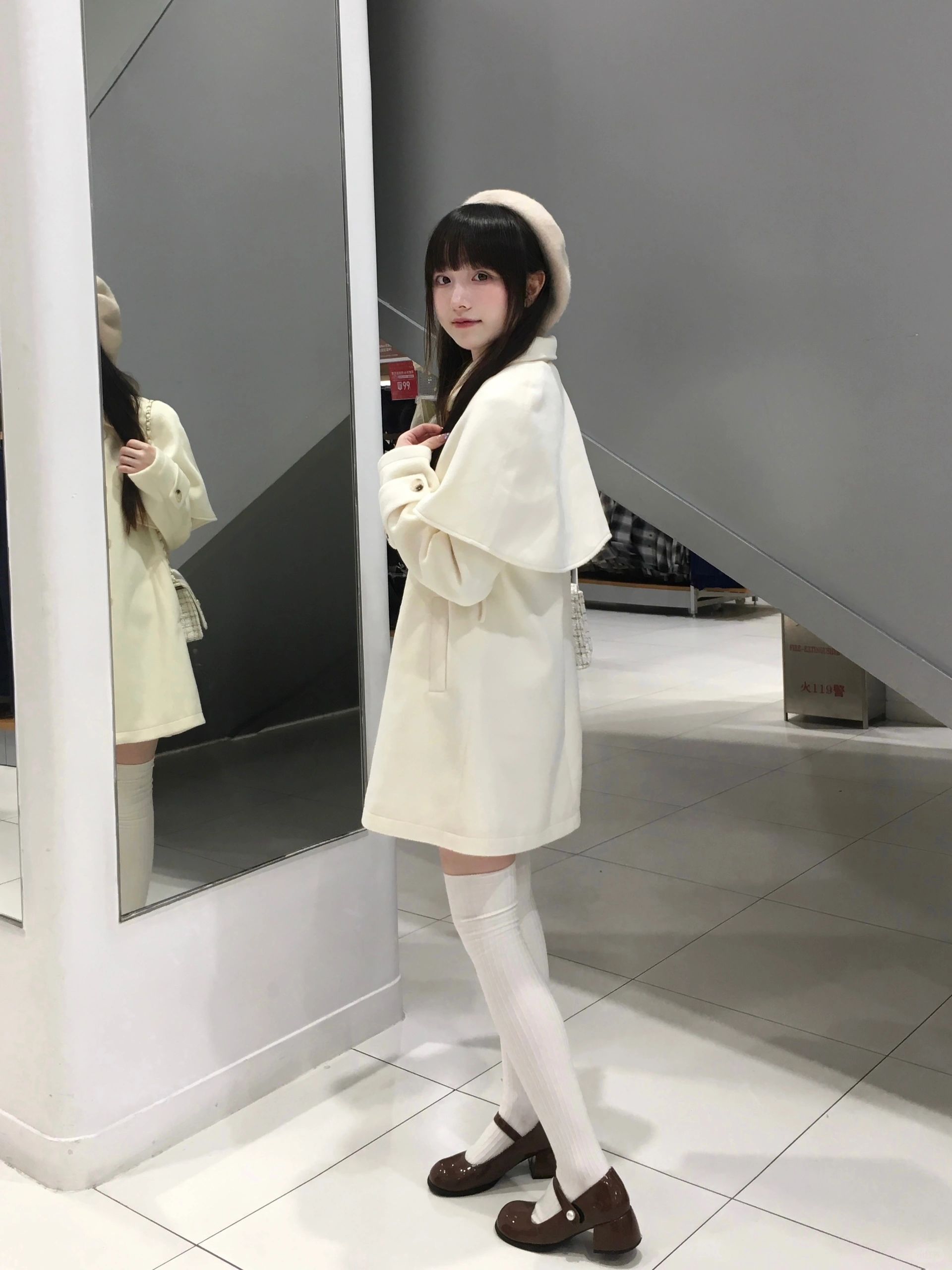奶白色会让人变温柔