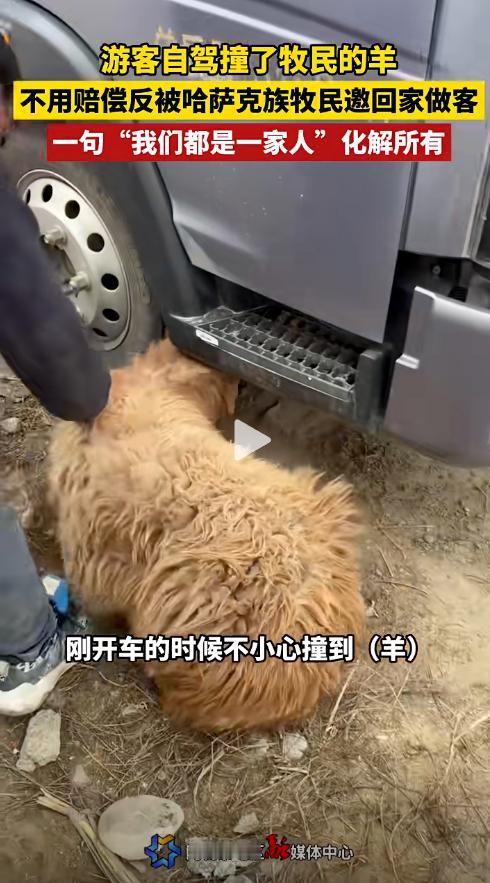 10月21日，一女子到新疆自驾，刚到布尔津县，就出了事。一个小男孩大喊：“撞到我