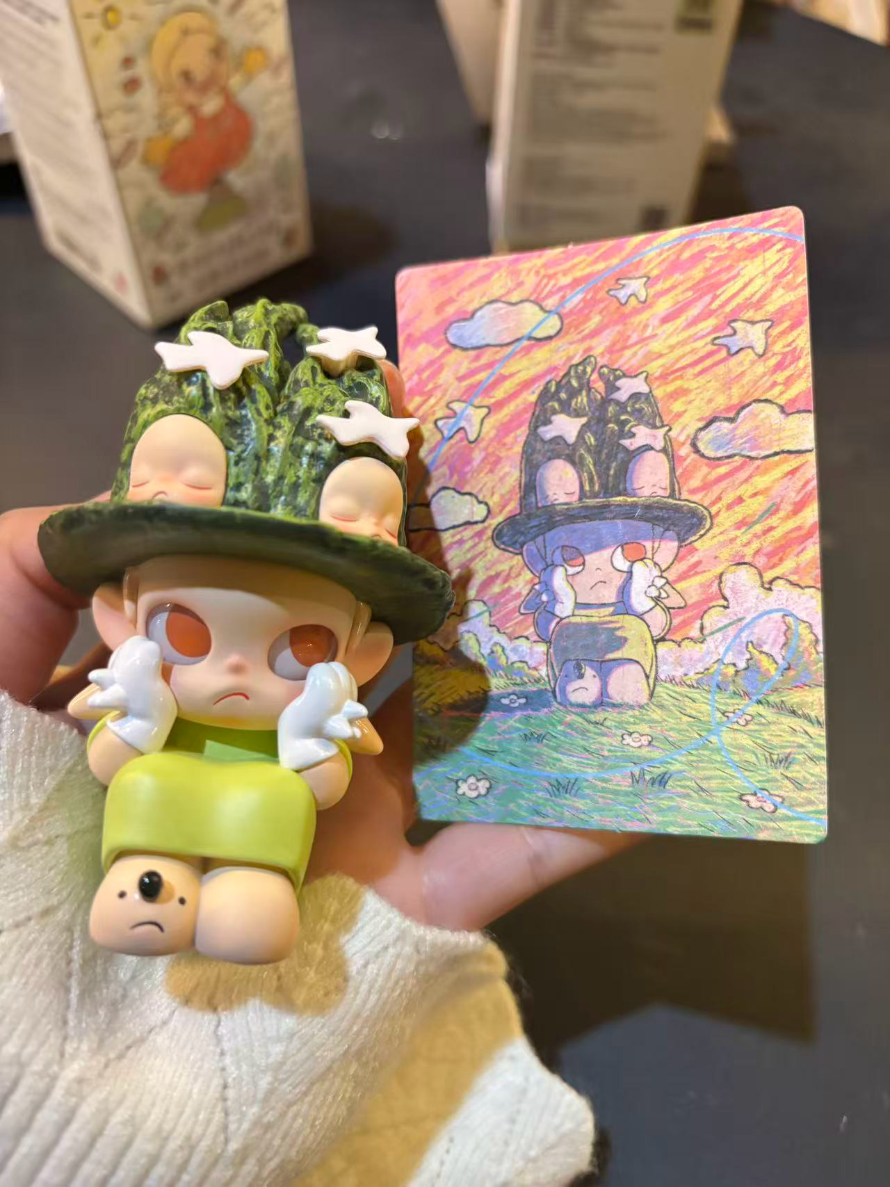 终于抽到两个超喜欢的！太拽了我好爱 