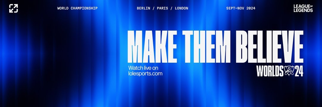 2024全球总决赛主题：MAKE THEM BELIEVE/眼见为实 ​​​