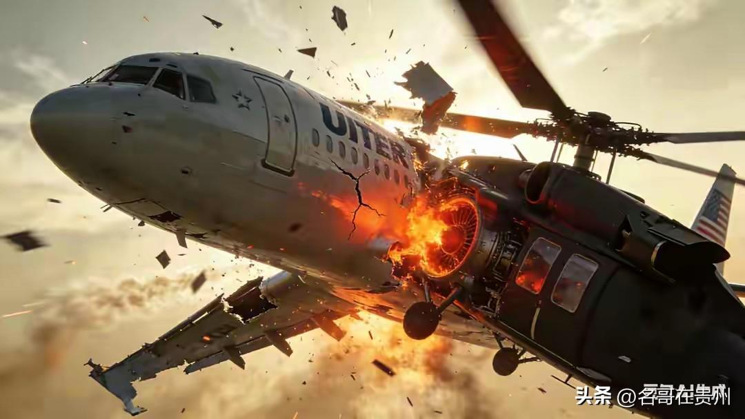 67人瞬间殒命！美客机与黑鹰相撞画面曝光，三重致命失误太离谱

67人，就这么没