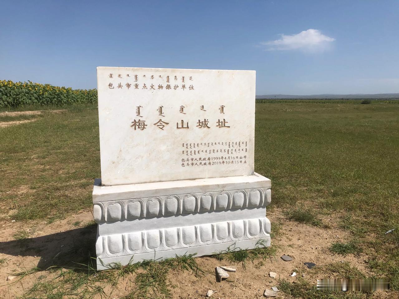 【包头市固阳县梅令山城址】

      梅令山古城位于固阳县金山镇梅令山村西两