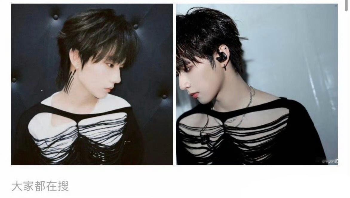 刘耀文张子墨撞衫了 