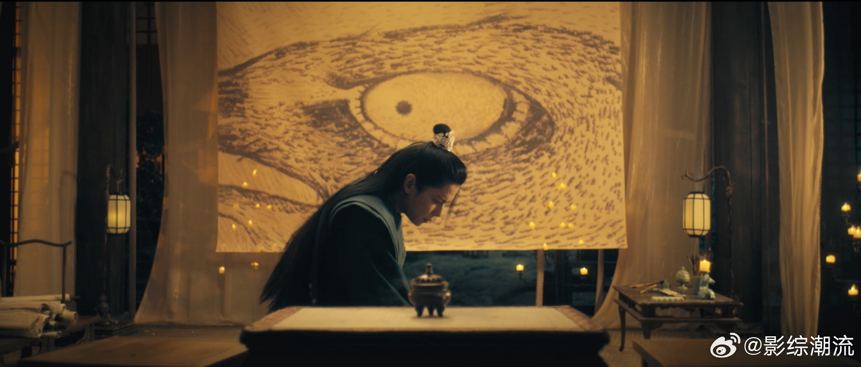 严屹宽 双男主乘风游东方美学质感拉满 谁懂这种宋画级画面！严屹宽双男主同框自带文