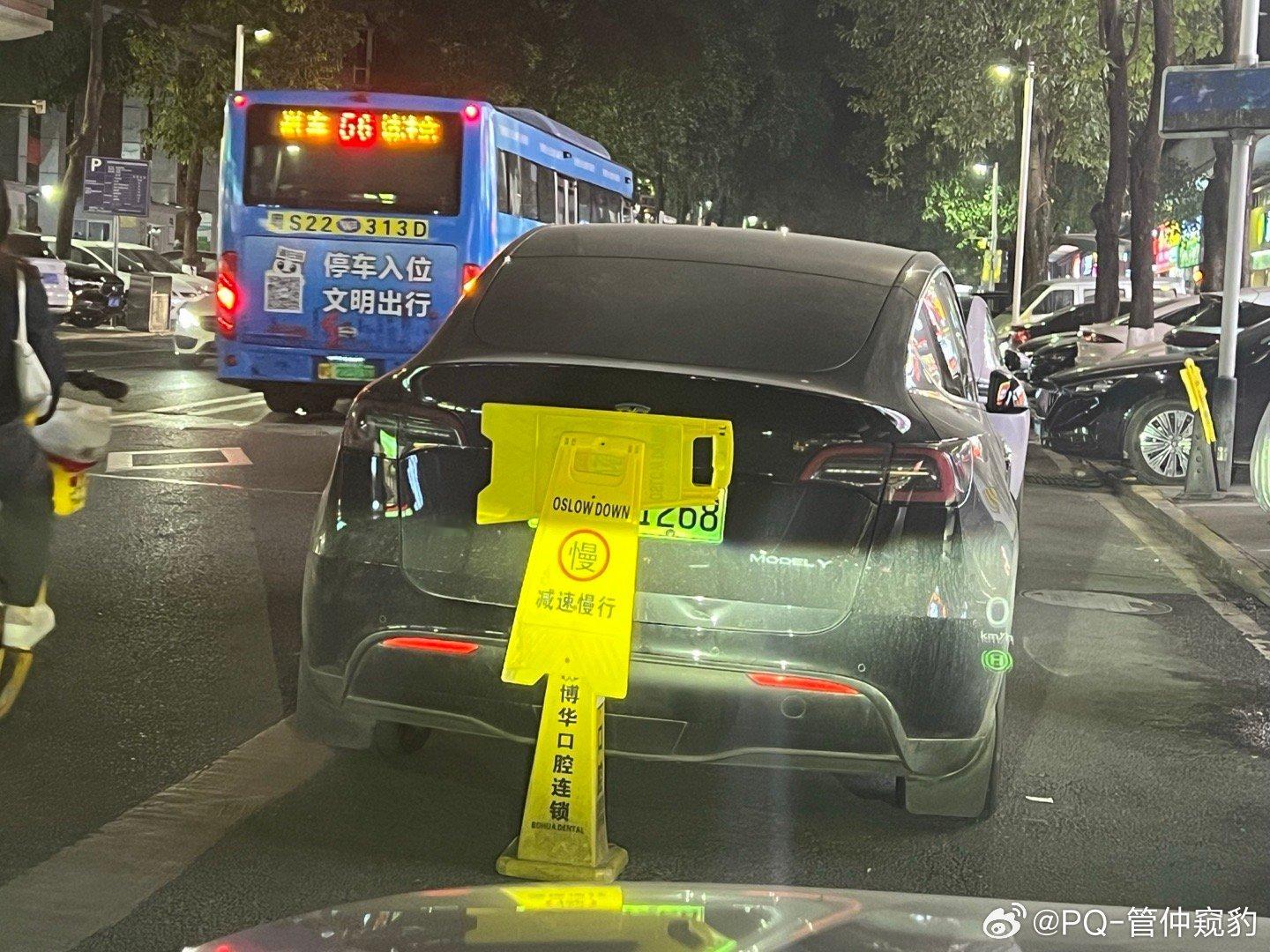 这个 modely  车主是个人才 