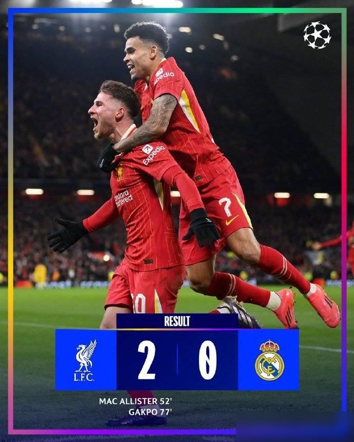 欧冠！利物浦2-0皇马，4点事实不得不说！

利物浦时隔15年再次击败皇马，终结