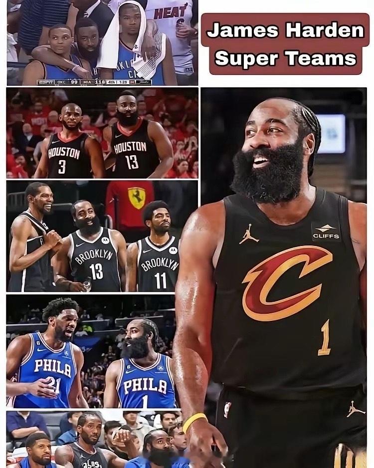 离谱至极！骑士与雷霆激战后落败，本就暴露了哈登与队友磨合尚需时日的问题。可更让人