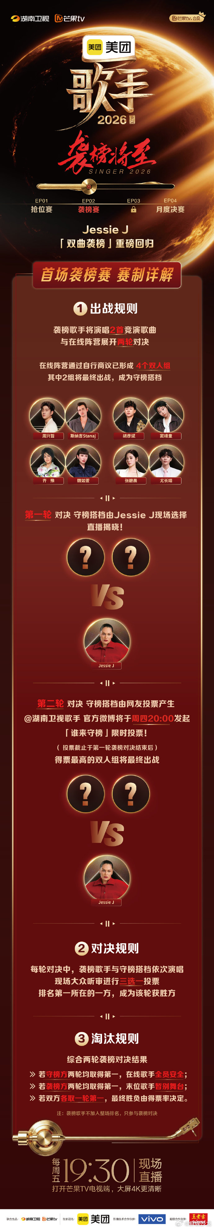 歌手第二期歌单歌手歌单歌手2026 歌单出炉！九位歌手直播正面交锋，第二期注定是