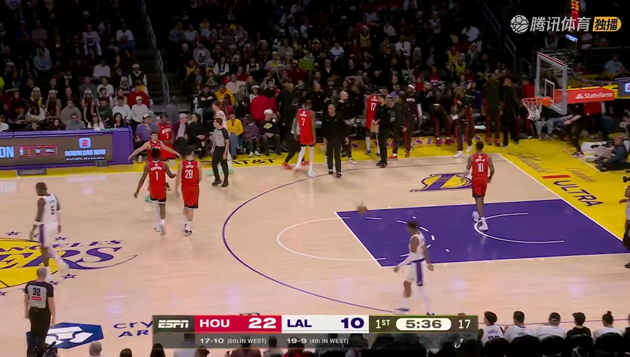 湖人不太挡得住火箭啊 
