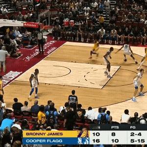 布朗尼空接miss 致敬偶像nba ​​​
