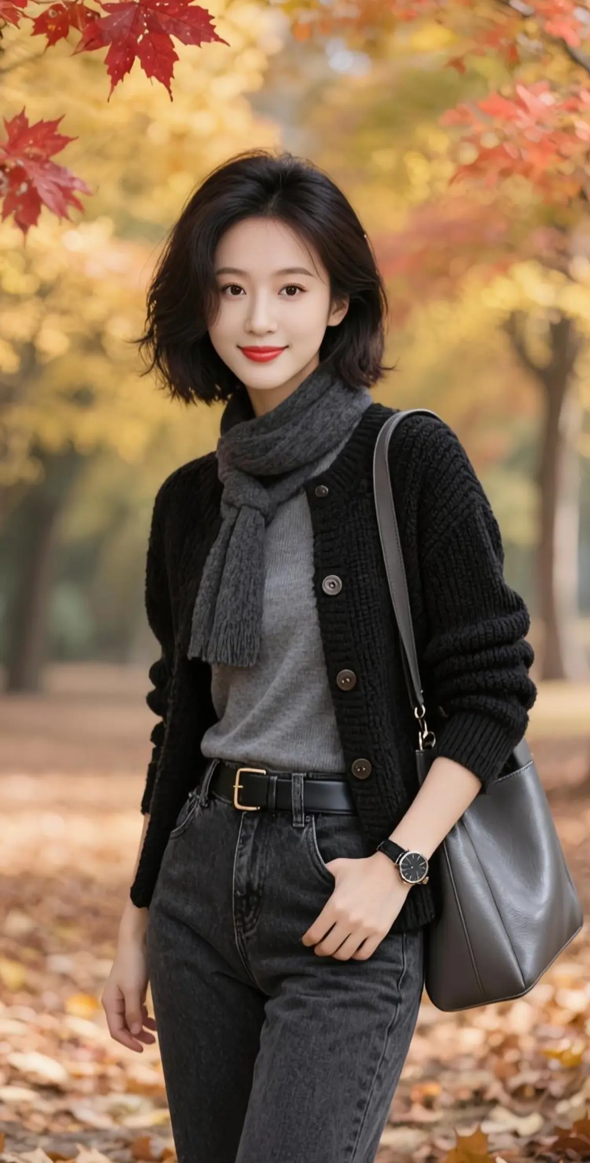 AI秋日写真 随变ai随便玩