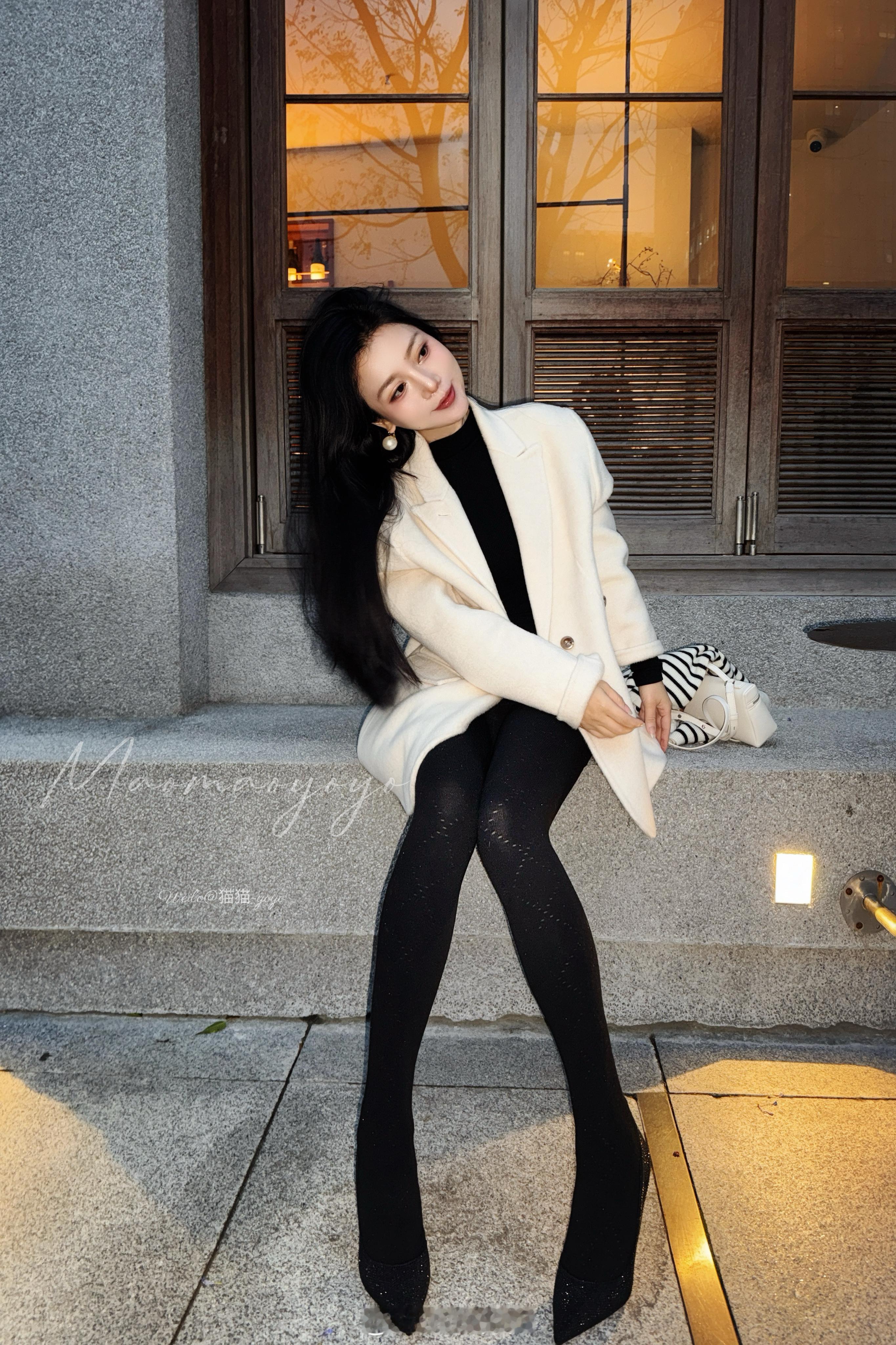 这个季节羊绒厚黑 保暖又好看… 涞觅「冬日序」 