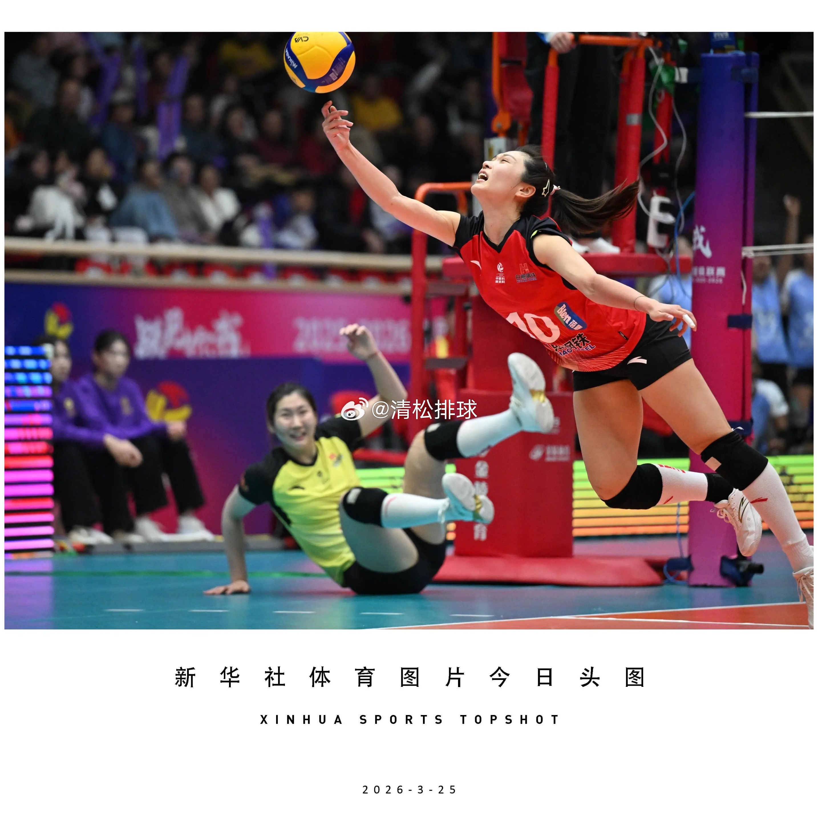 【新华社体育图片今日头图】新华社照片，北京，2026年3月25日山东日照钢铁队球