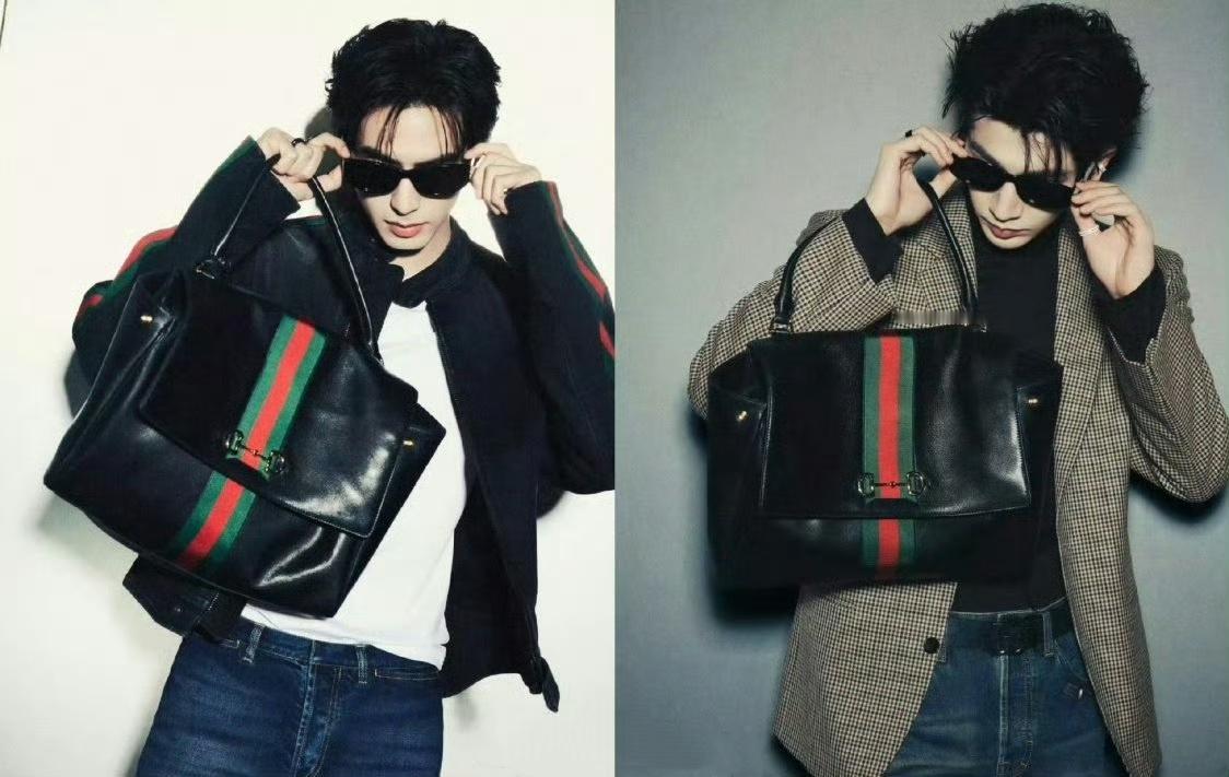 张凌赫宋威龙一直被说都是浓颜系帅哥！经常拿来对比颜值，粉丝就一直有摩擦，这次Gu