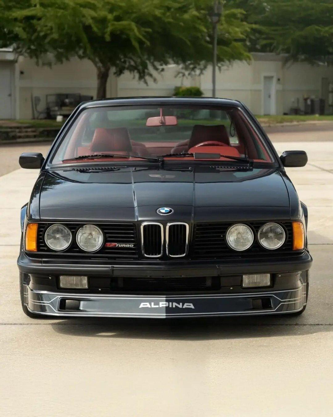 车市热门[超话] Alpina B7 Turbo Coupe（1987 E24）