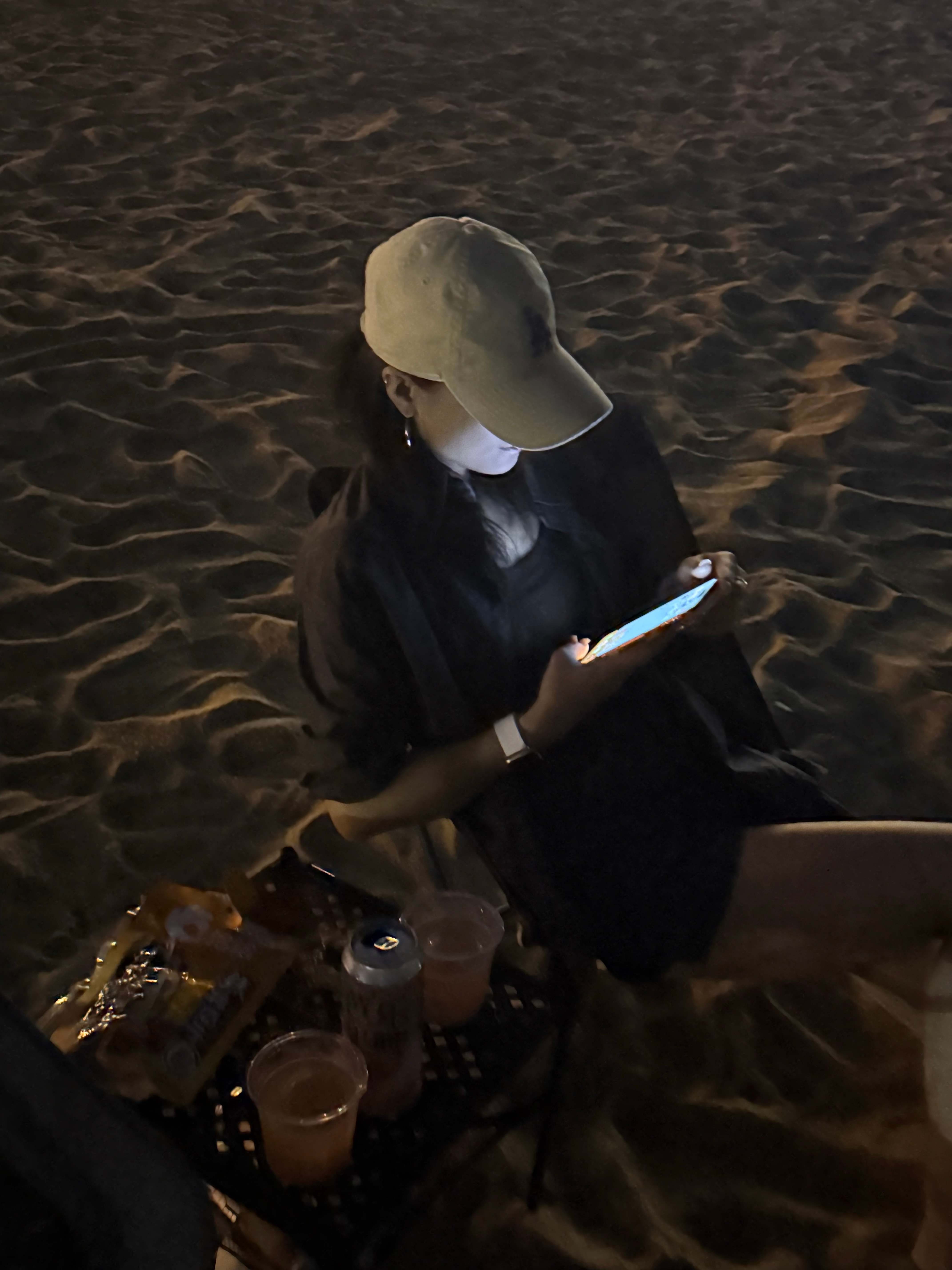 巴威来前，跟🐶总吹吹海风哈个小酒，好惬意 厦门·黄厝海滩
