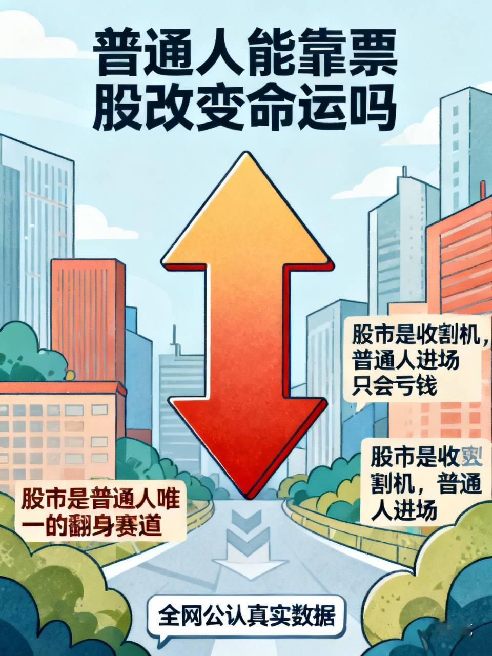 有人说股市是普通人唯一的翻身赛道，不用拼人脉、不用靠资源，选对股就能财富自由；也