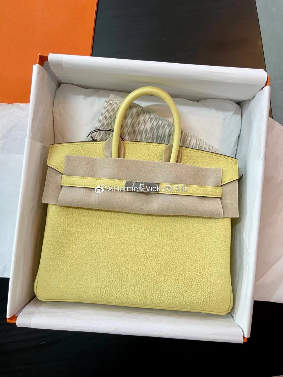 Birkin25 小鸡黄 金扣 银扣 togo皮 