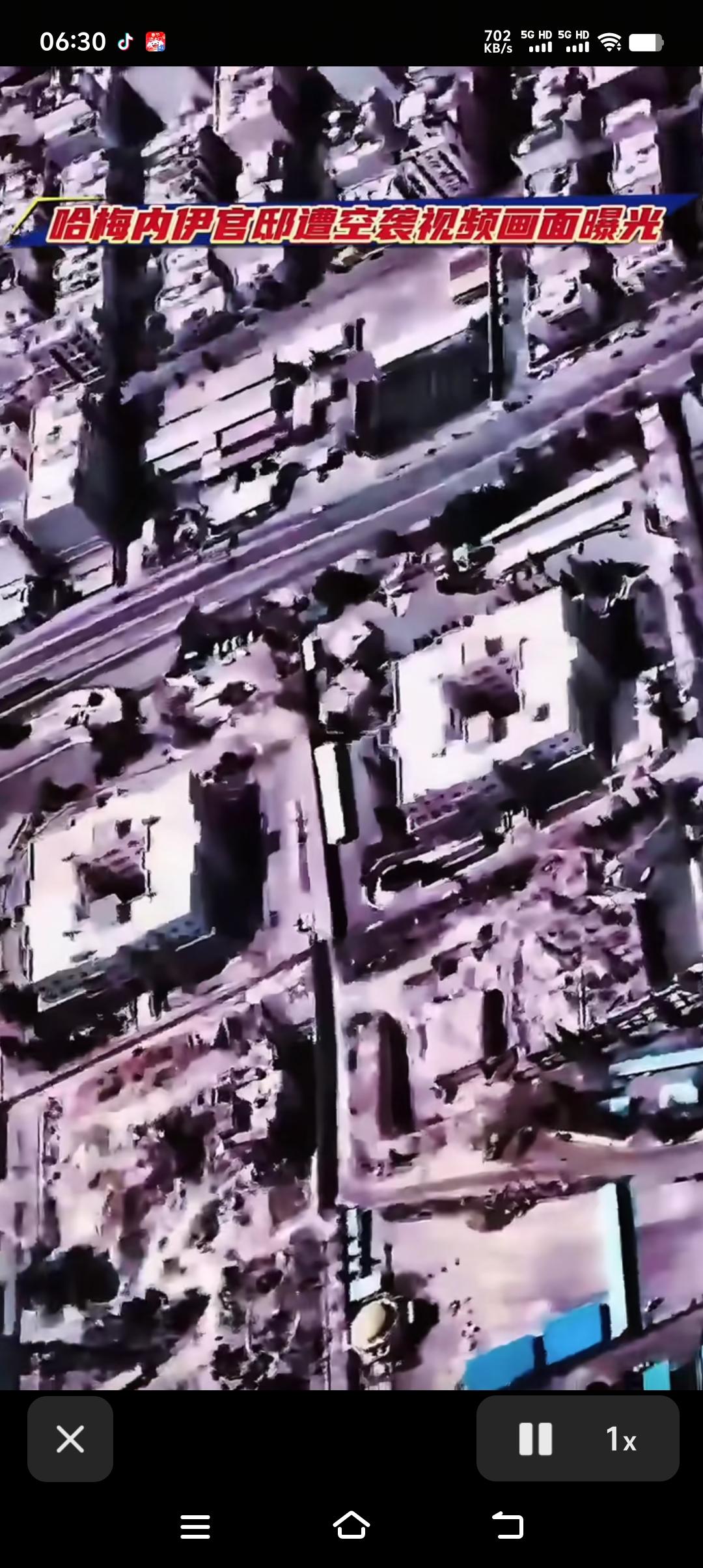 哈梅内伊被炸的官邸，占地面积约0.5平方公里，换算成平方米等于500000平方米