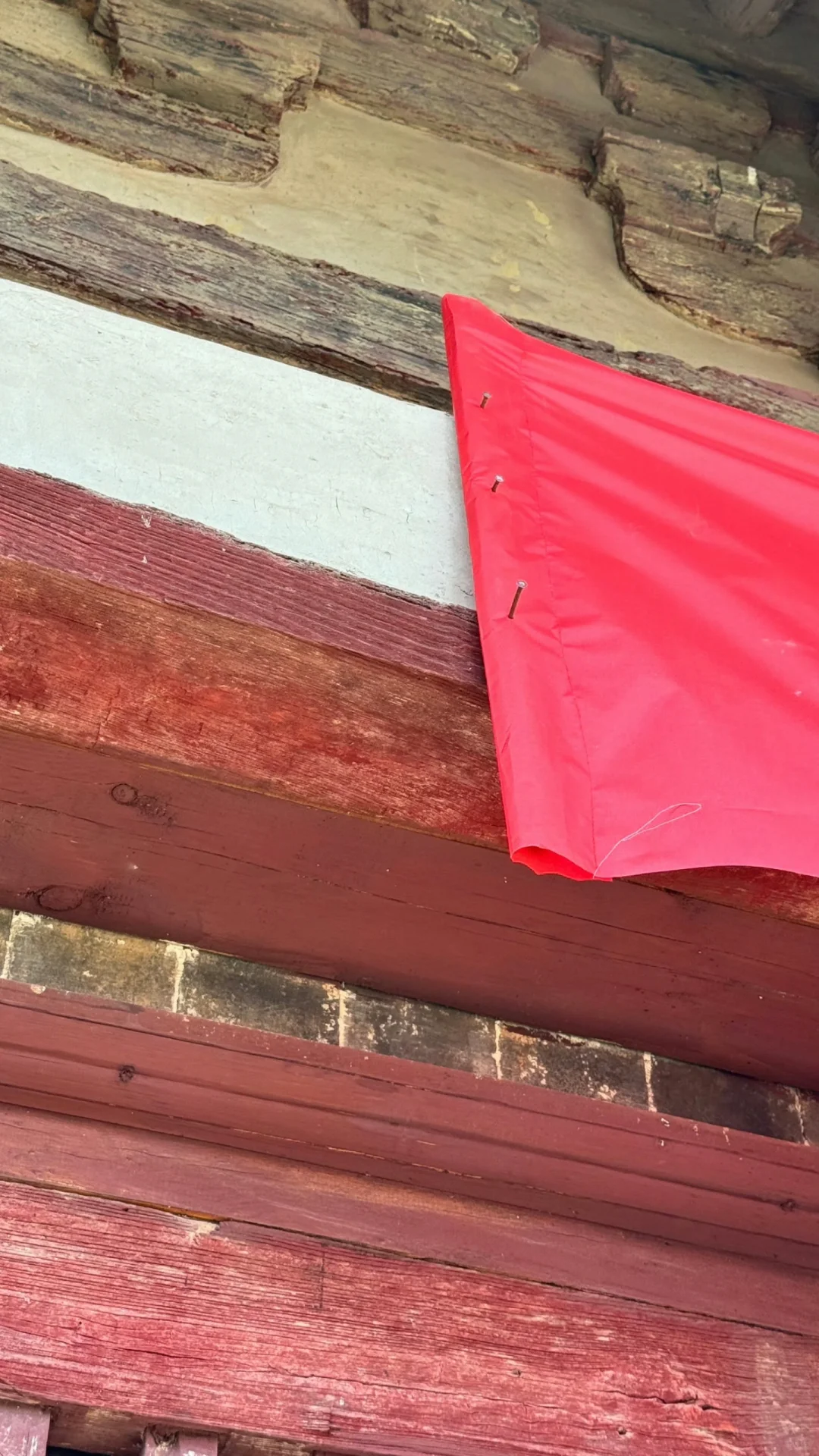 山西，竟然在北宋建筑上钉钉子