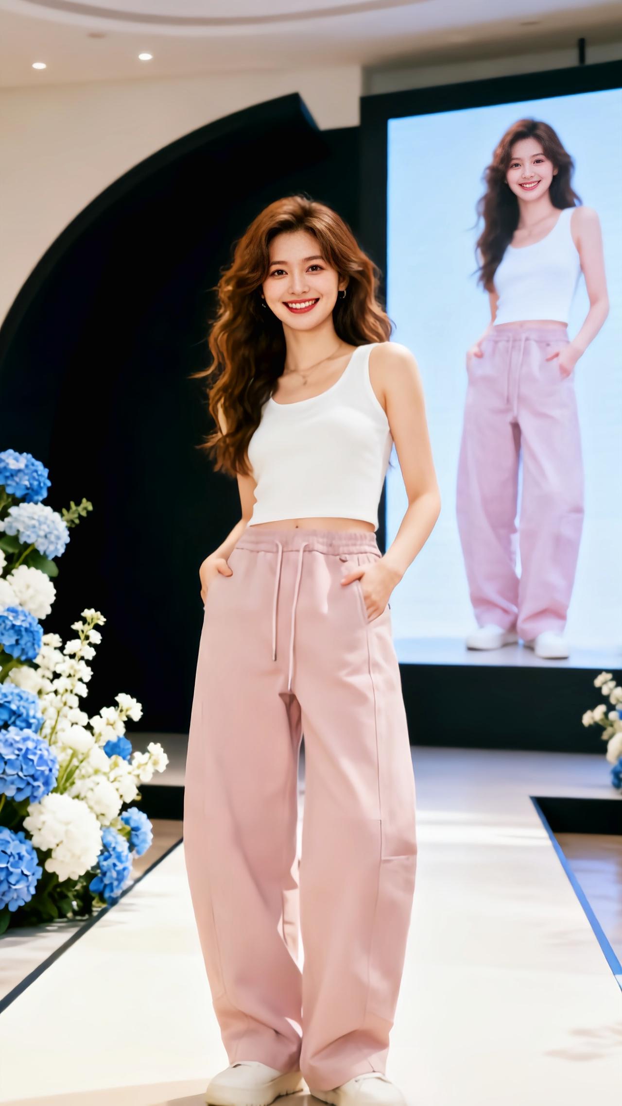 多巴胺长裤 穿搭灵感制造机 今日穿搭打板 适合自己的穿搭公式 女生显瘦穿搭公式