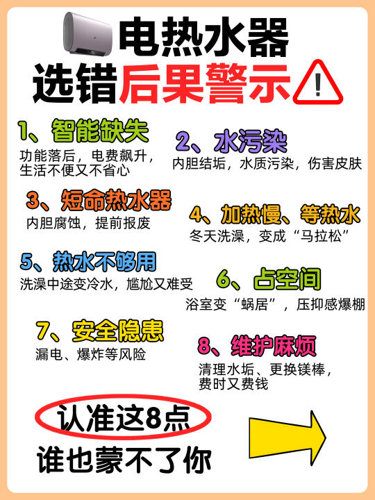 电热水器选购陷阱大揭秘❗️买对幸福感翻倍