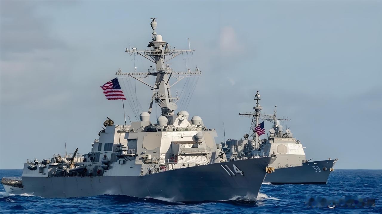 美舰新年再度过航台海！

新年伊始，美国舰船又过航台海，这是2026年的第一次，
