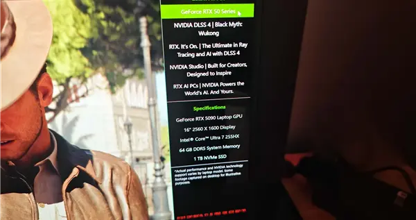 搭载RTX 5090显卡 联想新一代游戏本亮相：性能爆炸