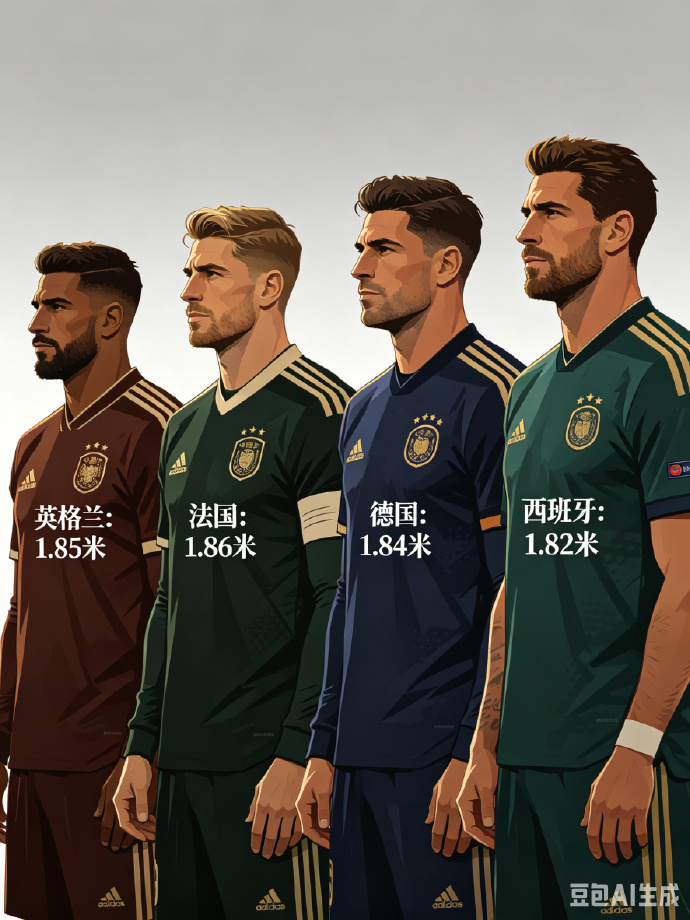 沙特1米78垫底成最矮球队世界杯48队身高排行：挪威、波黑1米87并列第一，沙特