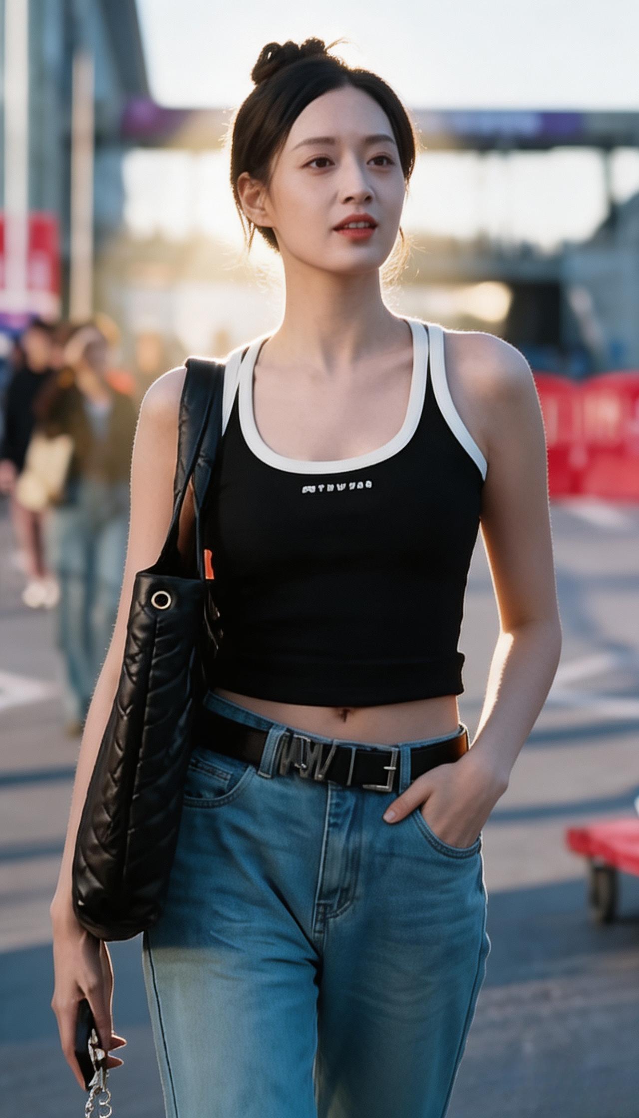 今年春天最想实现的心愿看看大美女街拍。知性美女穿搭分享 美女人像群