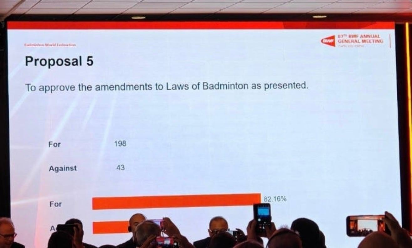 世界羽联通过15分制改革体育大赏 在乒乓球不断改革后，羽毛球改革也开始多起来: 