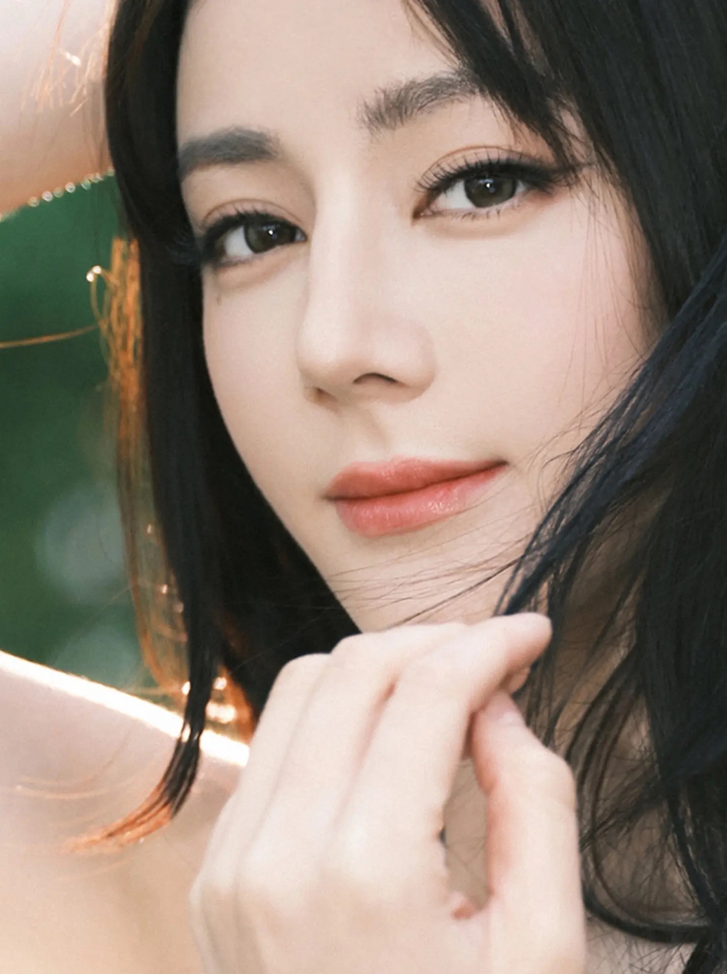 迪丽热巴🫧接管夏天，好美～🍏🍃 