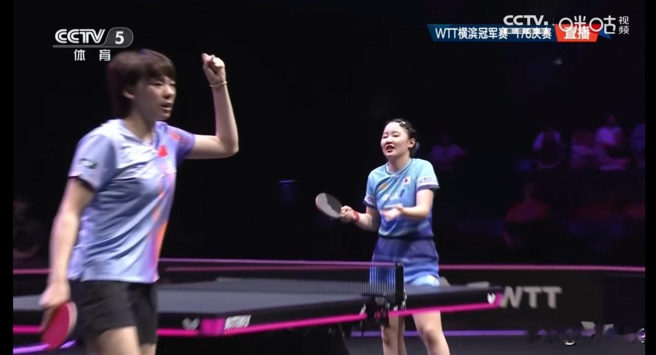 陈熠被张本美和逆转，很显然是受到了第四局被警告的影响。
在势头正盛的时候被莫名的