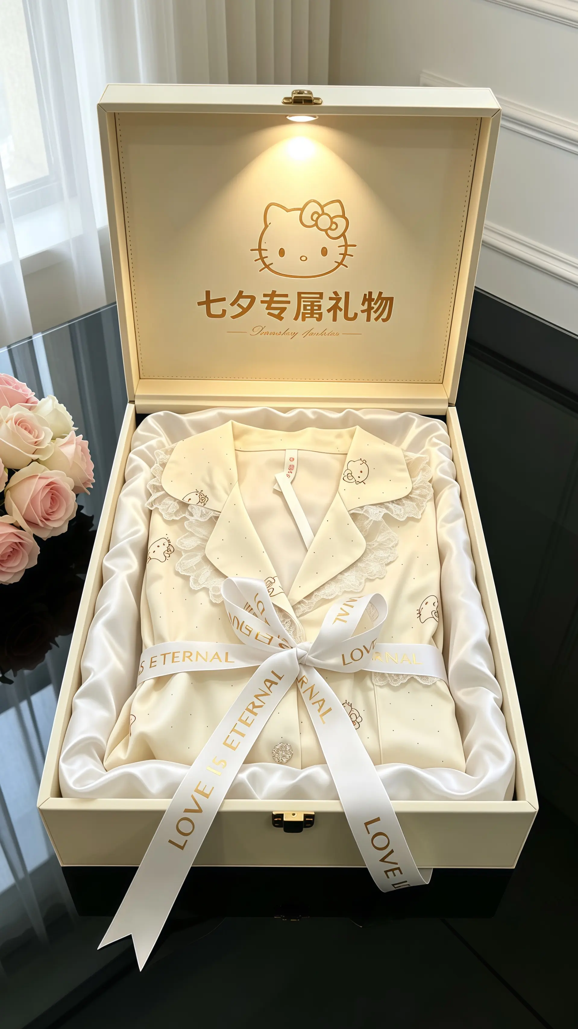 睡衣家居服七夕礼物 Kitty猫少女心好物 家居服仪式感