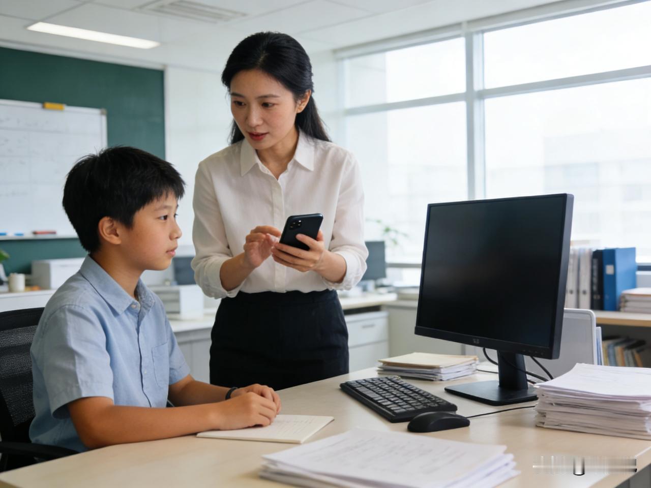[微风][彩虹]高一学生带手机被停课一个月！耽误学业还伤孩子心，这样的惩罚真的合