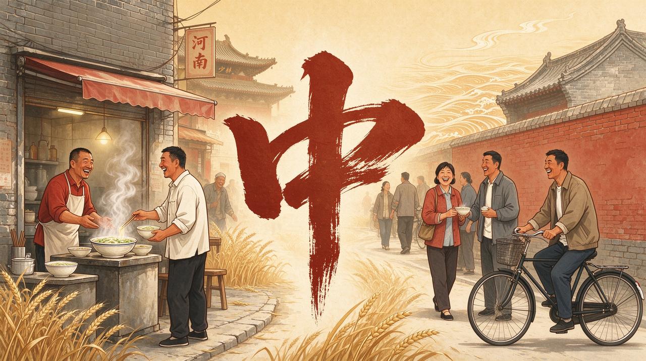 这简简单单一个字，没有生僻笔画，却是中原大地流传千年的方言灵魂，藏着河南人最质朴