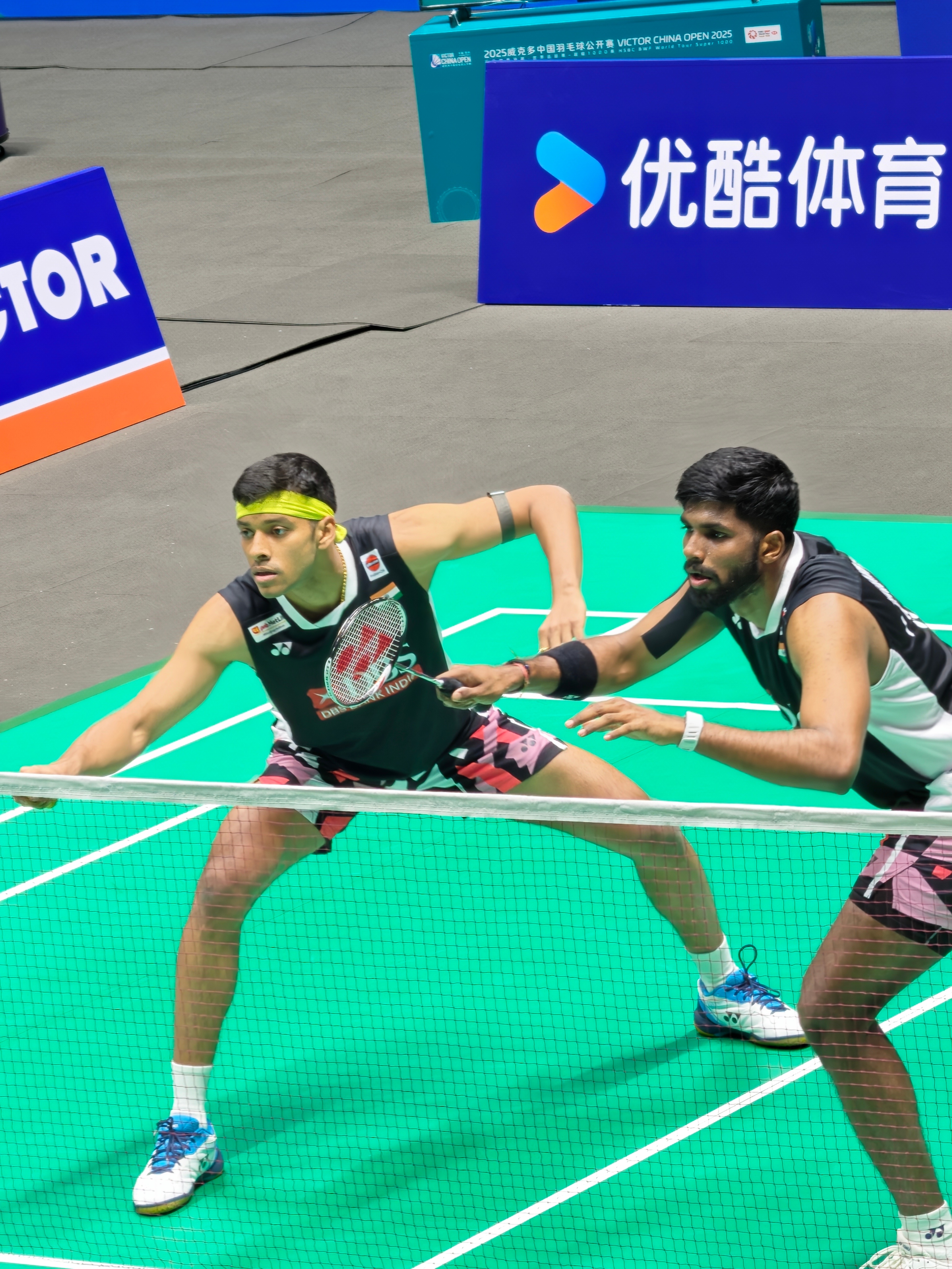 兰基雷迪/谢提🇮🇳 21-19、21-19 🇮🇩卡尔南多/毛拉纳 ​​​