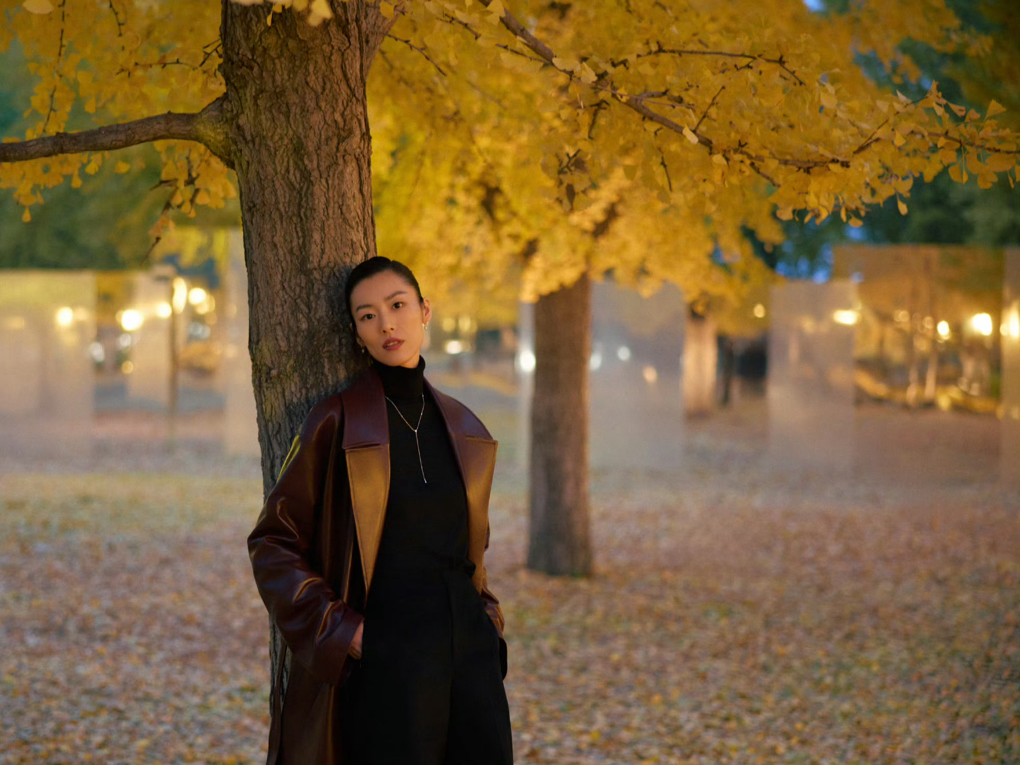 刘雯ERDOS秋冬时装秀 ​​​